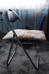 Składane, kuchenne krzesło z Biedronki