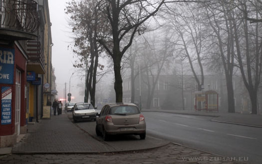 Miasto we mgle - galeria zdjęć, mgła
