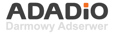 Adadio - darmowy adserwer